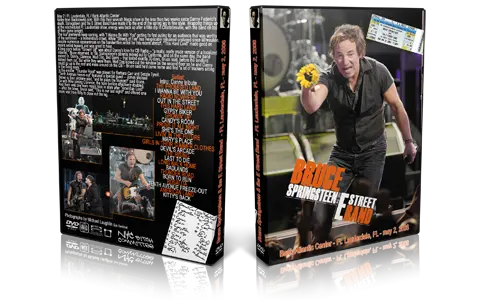 Artwork Cover of Bruce Springsteen 2008-05-02 DVD Ft Lauderdale Audience