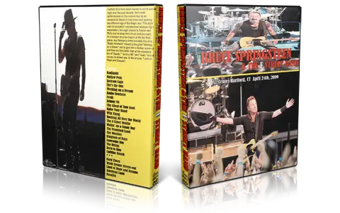 Artwork Cover of Bruce Springsteen 2009-04-24 DVD Hartford Audience