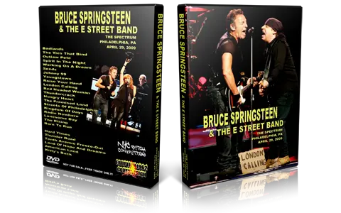 Artwork Cover of Bruce Springsteen 2009-04-29 DVD Philadelphia Audience