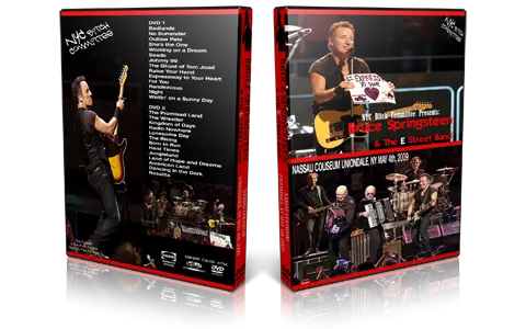 Artwork Cover of Bruce Springsteen 2009-05-04 DVD Uniondale Audience