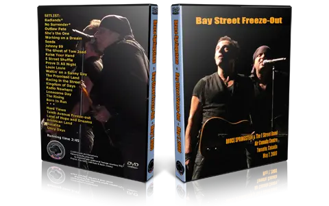 Artwork Cover of Bruce Springsteen 2009-05-07 DVD Toronto Audience