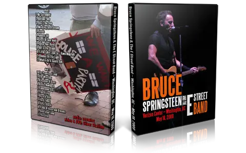 Artwork Cover of Bruce Springsteen 2009-05-18 DVD Washington Audience