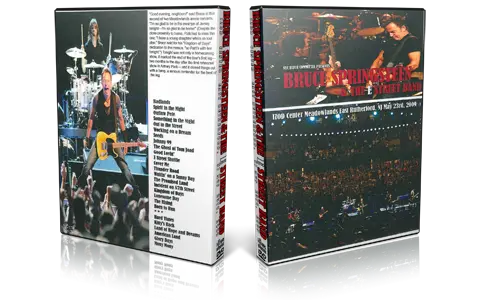 Artwork Cover of Bruce Springsteen 2009-05-23 DVD East Rutherford Audience