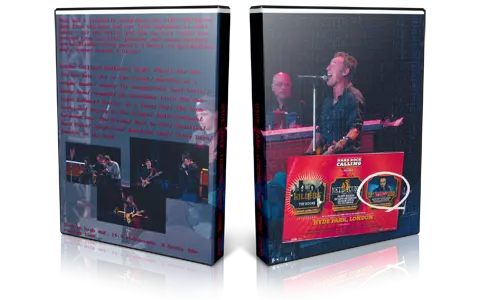 Artwork Cover of Bruce Springsteen 2009-06-28 DVD London Audience