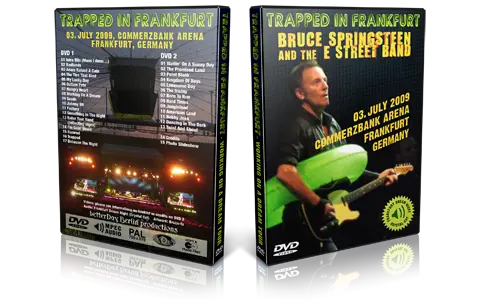 Artwork Cover of Bruce Springsteen 2009-07-03 DVD Frankfurt Audience