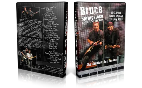 Artwork Cover of Bruce Springsteen 2009-07-11 DVD Dublin Audience
