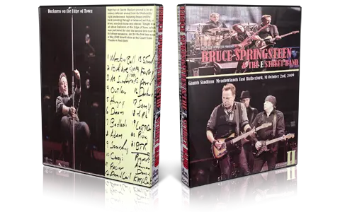Artwork Cover of Bruce Springsteen 2009-10-02 DVD East Rutherford Audience