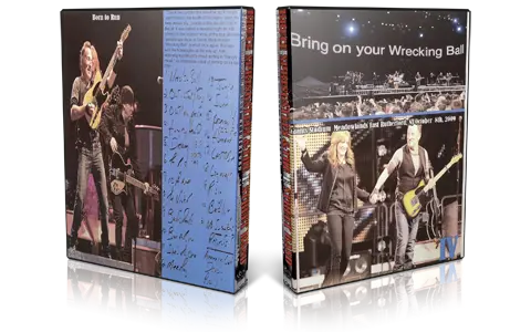 Artwork Cover of Bruce Springsteen 2009-10-08 DVD East Rutherford Audience