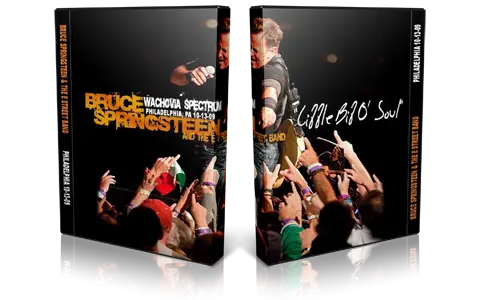 Artwork Cover of Bruce Springsteen 2009-10-13 DVD Philadelphia Audience