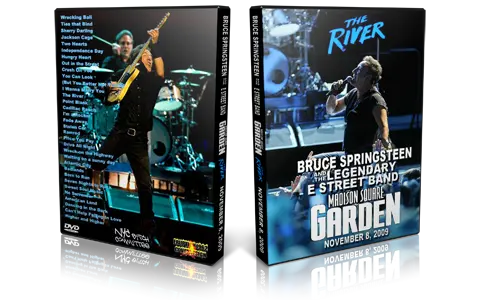 Artwork Cover of Bruce Springsteen 2009-11-08 DVD New York Audience