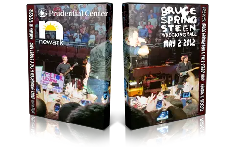 Artwork Cover of Bruce Springsteen 2012-05-02 DVD Newark Audience