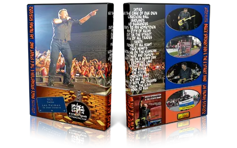 Artwork Cover of Bruce Springsteen 2012-05-15 DVD Las Palmas Audience