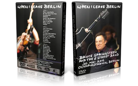 Artwork Cover of Bruce Springsteen 2012-05-30 DVD Berlin Audience