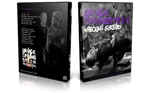 Artwork Cover of Bruce Springsteen 2012-08-18 DVD Foxboro Audience