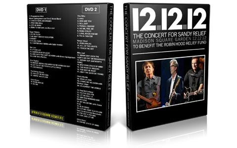 Artwork Cover of Bruce Springsteen 2012-12-12 DVD New York City Proshot