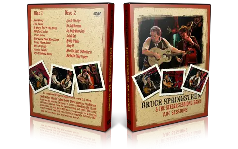 Artwork Cover of Bruce Springsteen Compilation DVD AOL 18 Nights Proshot