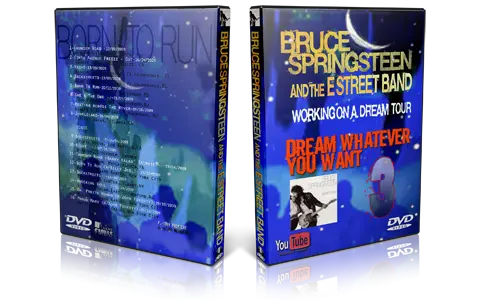 Artwork Cover of Bruce Springsteen Compilation DVD Dream Whatever You Want Vol 3-Born To Run Audience