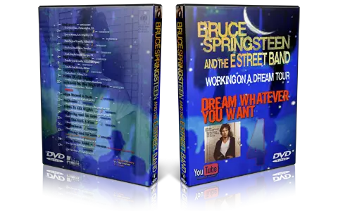 Artwork Cover of Bruce Springsteen Compilation DVD Dream Whatever You Want Vol 4-Darkness Audience