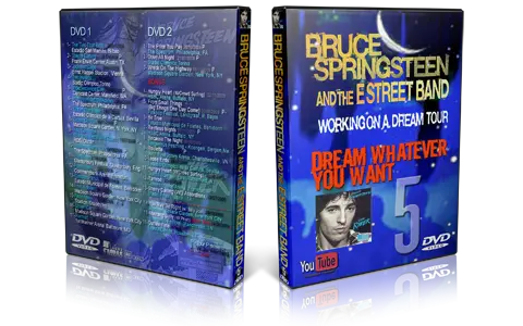 Artwork Cover of Bruce Springsteen Compilation DVD Dream Whatever You Want Vol 5-The River Audience