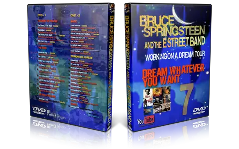 Artwork Cover of Bruce Springsteen Compilation DVD Dream Whatever You Want Vol 7-GHOST-WOAD Audience