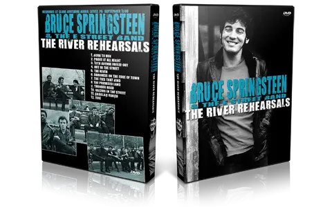 Artwork Cover of Bruce Springsteen Compilation DVD River Rehearsals Proshot