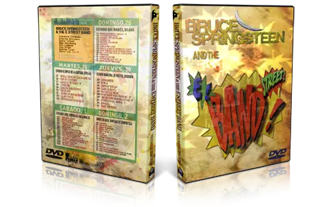 Artwork Cover of Bruce Springsteen Compilation DVD Spanish Tour Audience