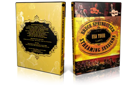 Artwork Cover of Bruce Springsteen Compilation DVD Webcast 2006 Proshot