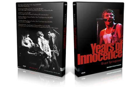 Artwork Cover of Bruce Springsteen Compilation DVD Years Of Innocence Proshot