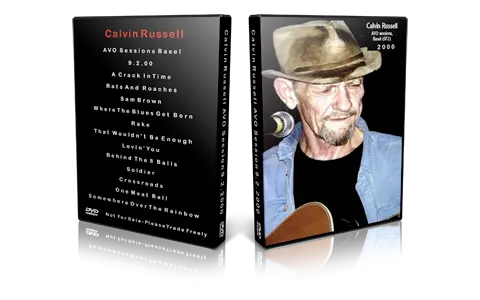 Artwork Cover of Calvin Russell 2000-11-09 DVD Basel Proshot