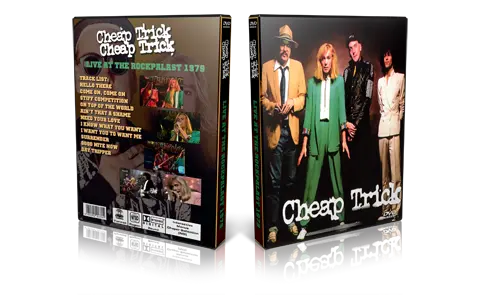 Artwork Cover of Cheap Trick Compilation DVD Rockpalast 1979 Proshot