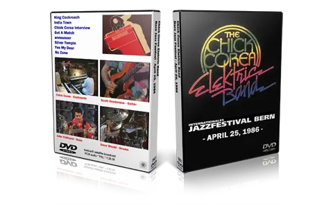 Artwork Cover of Chick Corea 1986-04-25 DVD Bern Proshot