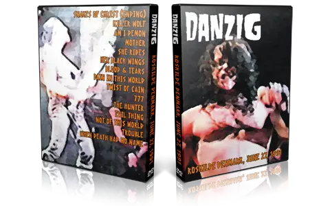 Artwork Cover of Danzig 1991-06-27 DVD Roskilde Audience