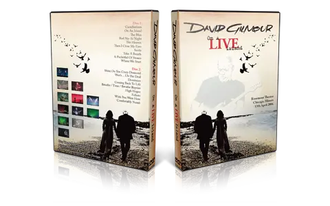 Artwork Cover of David Gilmour 2006-04-13 DVD Rosemont Audience