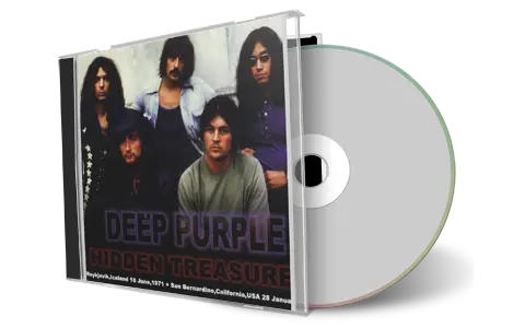 Artwork Cover of Deep Purple 1971-06-18 CD Reykjavik Audience