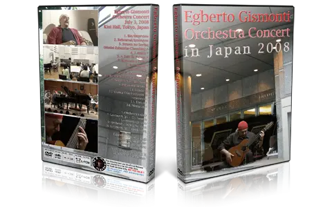 Artwork Cover of Egberto Gismonti 2008-07-03 DVD Tokyo Proshot
