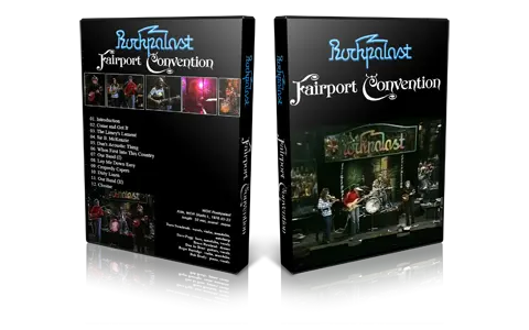 Artwork Cover of Fairport Convention 1976-03-23 DVD Cologne Proshot