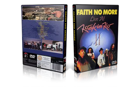 Artwork Cover of Faith No More 1991-01-20 DVD Rio de Janeiro Proshot