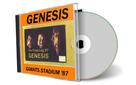 Artwork Cover of Genesis 1987-05-31 CD East Rutherford Audience