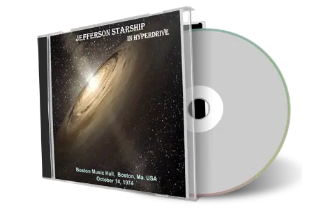 Artwork Cover of Jefferson Starship 1974-10-14 CD Boston Audience