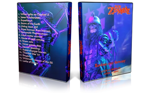 Artwork Cover of Rob Zombie 2011-06-07 DVD Berlin Audience