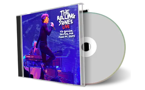 Artwork Cover of Rolling Stones 2013-06-14 CD Boston Audience