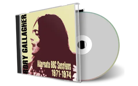 Artwork Cover of Rory Gallagher Compilation CD 1971-1974 BBC Studios Soundboard
