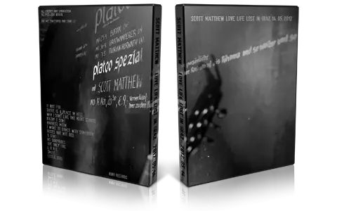 Artwork Cover of Scott Matthew 2012-05-14 DVD Graz Audience