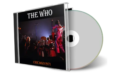 Artwork Cover of The Who 1971-08-18 CD Chicago Audience