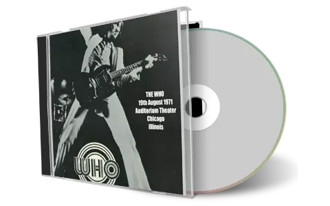 Artwork Cover of The Who 1971-08-19 CD Chicago Audience