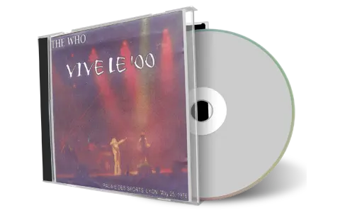 Artwork Cover of The Who 1976-05-25 CD Lyon Audience