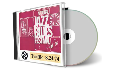 Artwork Cover of Traffic 1974-08-24 CD Reading Audience