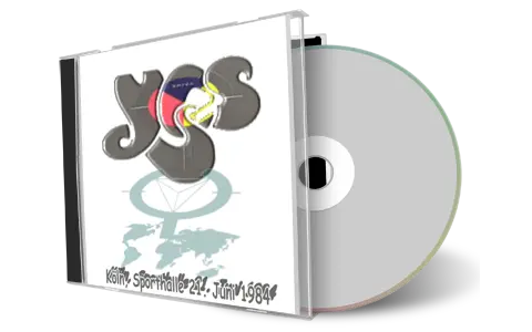Artwork Cover of Yes 1984-06-21 CD Cologne Audience