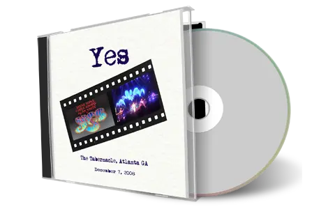 Artwork Cover of Yes 2008-12-07 CD Atlanta Audience