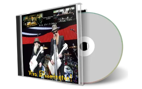 Artwork Cover of ZZ Top 2010-06-23 CD Bloomington Audience